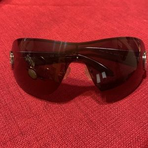 Armani Exchange rimless Shield sunglasses never worn perfect no scratches